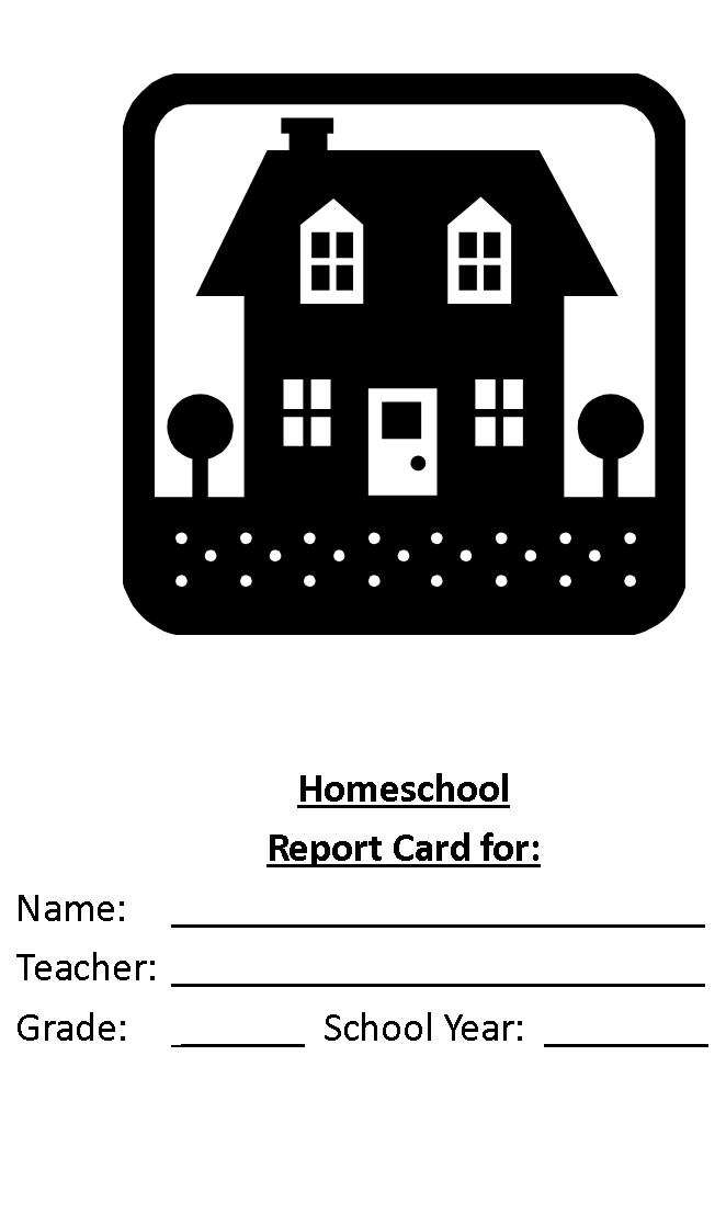 Sample homeschool report card for you.